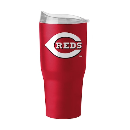 Logo Brands Cincinnati Reds 30oz Flipside Powder Coat Tumbler 508-S30PT-34